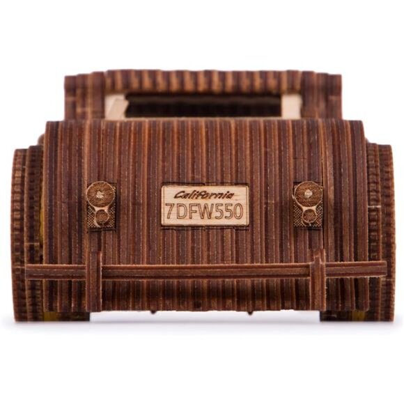 Wood Trick Hot Rod Wooden Model Car Kit to Build - Rides up to 32 feet - - Picture 6 of 7